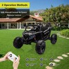 24V Kids Ride On UTV - Electric Off-Road Car with Remote Control, 200W Motors, LED Lights, Music, Enhanced Suspension, for Boys & Girls, - 4 of 4