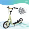 VisioGear 12 Inch Youth Scooter Kick Scooter for Kids 6+ with Adjustable Handlebar, Widened non-slip Footboard, Yellow, 48.03"*23.62"*32.28" - 4 of 4