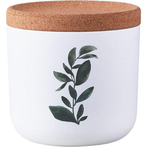 Le'raze 24 Glass Spice Jars With Label Set Bamboo Shaker Lids