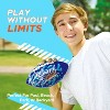 Sunlite Sports Waterproof Football, Outdoor Play, for Pool Beach Lake Park Water Toy, for Kids Children Teens Adults, Family Fun - Blue - 4 of 4