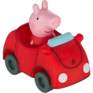 Peppa Pig Little Buggy Red Car with Peppa Figure | Preschool Vehicle Toy with Rolling Wheels - 1 of 2