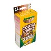 Crayola 24ct Colors of the World Fine Line Washable Markers: Back to School Supplies for Teachers and Kids, Coloring Markers - 2 of 4