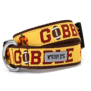 The Worthy Dog Gobble Gobble Dog Collar - 1 of 4