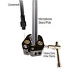 American Recorder Technologies 6" Recording Pop Filter With 12" Gooseneck and Heavy-Duty Pole Clamp - 3 of 4