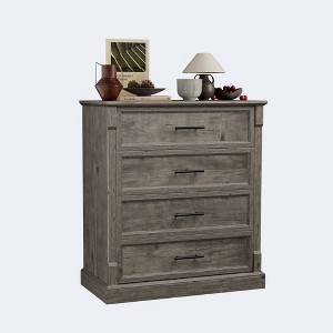 4 Drawer Dresser for Bedroom, Farmhouse Tall Chest of Drawers - 1 of 4
