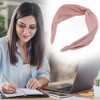 Unique Bargains Women's Fashion Cross Wide Headbands 1 Pc - 2 of 4