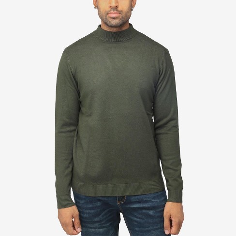 Olive green 2024 turtleneck mens