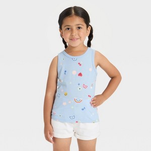 Toddler Girls' Relaxed Tank - Cat & Jack™ - 1 of 3