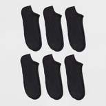 Men's Odor Resistant No Show Socks 6pk - Goodfellow & Co™ 6-12