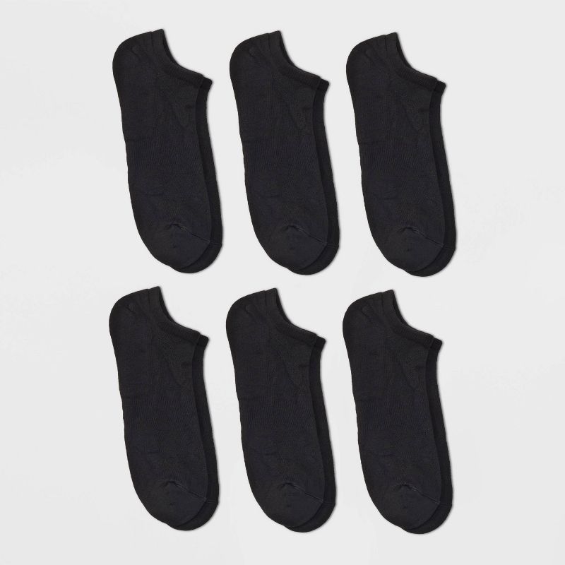 Men's Odor Resistant No Show Socks 6pk - Goodfellow & Co™ 6-12, 1 of 4