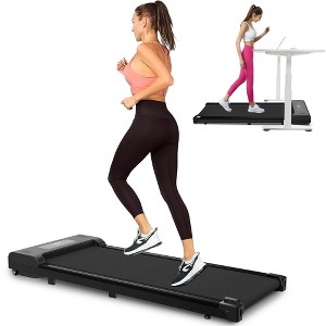 WalkingPad/Treadmill 3 Colors Available - Under The Desk Home Space-Saving Black-White-Silver Indoor Portable with Convenience and Effectiveness - 1 of 4