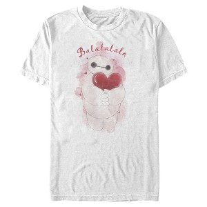 Men's Big Hero 6 Valentine Baymax Heart Hug T-Shirt - 1 of 4