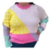 Women's Distressed Detail Pullover Sweater - DAVI & DANI - 4 of 4
