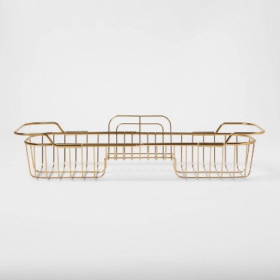 Bathtub Caddy Brass - Threshold™