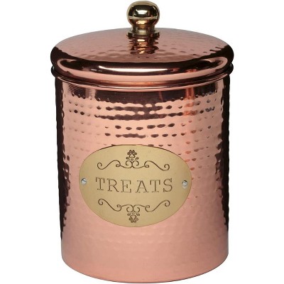 Large Dog Treat Container Amici Pet Retro Treats Storage 72 Oz