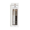 U Brands 2ct Monterey Ballpoint Ink Pens White and Black - 3 of 4