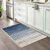 Area Rug Modern Ombre Rug Contemporary Gradient Throw Carpet for Bedroom Solid Accent Rug Non-Shedding Living Room Rug - 3 of 4