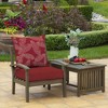 ARDEN Outdoor Deep Seat Cushion Set, 24 x 24, Water Repellant, Fade Resistant, Deep Seat Bottom & Back Cushion - 4 of 4