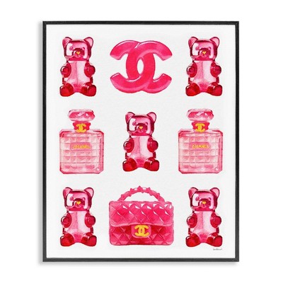 Stupell Industries Red Glam Gummy Candy, 16" x 20"