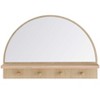 Modway EEI-6350-OAK Moonbeam Arched Mirror, Oak - 3 of 4