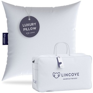 Euro Down Pillow - 625 Fill Power, 500 Thread Count - 100% Cotton Shell - 1 of 4