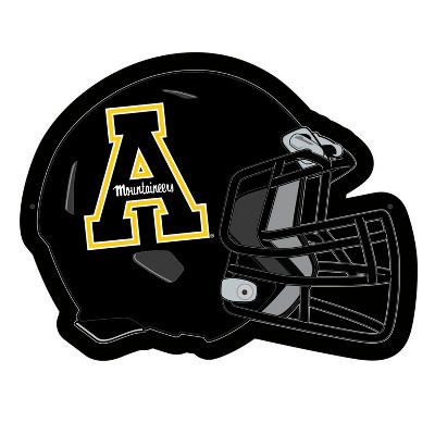 Evergreen Ultra-Thin Edgelight LED Wall Decor, Helmet, Appalachian State University- 19.5 x 15 Inches Made In USA