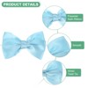 Unique Bargains Polyester Craft DIY Decorative Ribbon Twist Tie Bows 2.4x2.8" 24 Pcs - 2 of 4