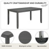6-Piece Dining Set with Bench and Chairs for Kitchen, Dining Room - 4 of 4