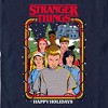 Men's Stranger Things Retro Happy Holidays Card T-Shirt - 2 of 4