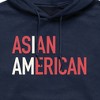 Men's - Instant Message - I Am Asian American Graphic Fleece Pullover Hoodie - 2 of 4
