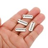 Unique Bargains Metal Bulk Elegant DIY Crafts Jewelry Making Word Pendant 30 Pcs - 4 of 4
