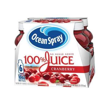 Ocean Spray Cranberry 100% Mixed Juice - 6pk/10 fl oz Bottles