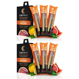 Cigtrus Oral Fixation Flavored Air Inhaler, Natural Habit Replacement, Stress Relief, 6 Pack - 1 of 4