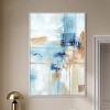 Art Remedy House of Lines I Blue Abstract Wall Art Framed - 2 of 4