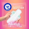 Always Radiant FlexFoam Teen Pads Regular Absorbency with Wings - Unscented - 28ct - image 4 of 4