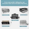 24" Grill Cover for Cuisinart CGG-306 Chef's Style, Royal Gourmet 24" Griddle, Ninja OG751, and Most 2-Burner Portable Grills, filfresh - 2 of 4