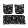 Outdoor Chair Cushions,3 Piece Loveseat Outdoor Cushions Set,Tufted/Wicker Patio Cushion for Patio Furniture All Weather,44“x19 x5,Floral - 2 of 4