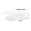 Unique Bargains Acrylic Dustproof Handmade Collectibles Memorabilia Display Case - 2 of 3
