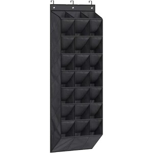 8 Tier Over The Door Organizer, 24 Pairs Shoe Rack for Front Door Entrance Wall Shoe Storage Hanging Shoe Organizer - 1 of 4
