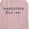 Women's - Peanuts - Woodstock 1969 Graphic Racerback Tank - 2 of 4