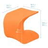 ECR4Kids Wave Seat8in - 19.6in Seat Height - 2 of 4