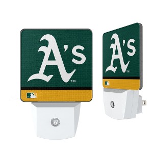 MLB American League Teams Stripe Night Light 2-Pack - 1 of 4