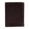 Steve Madden Men's Antiqued Leather Trifold Wallet - 2 of 3