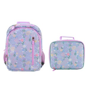 16” Backpack & Lunch Box Set For School And Travel - 1 of 4