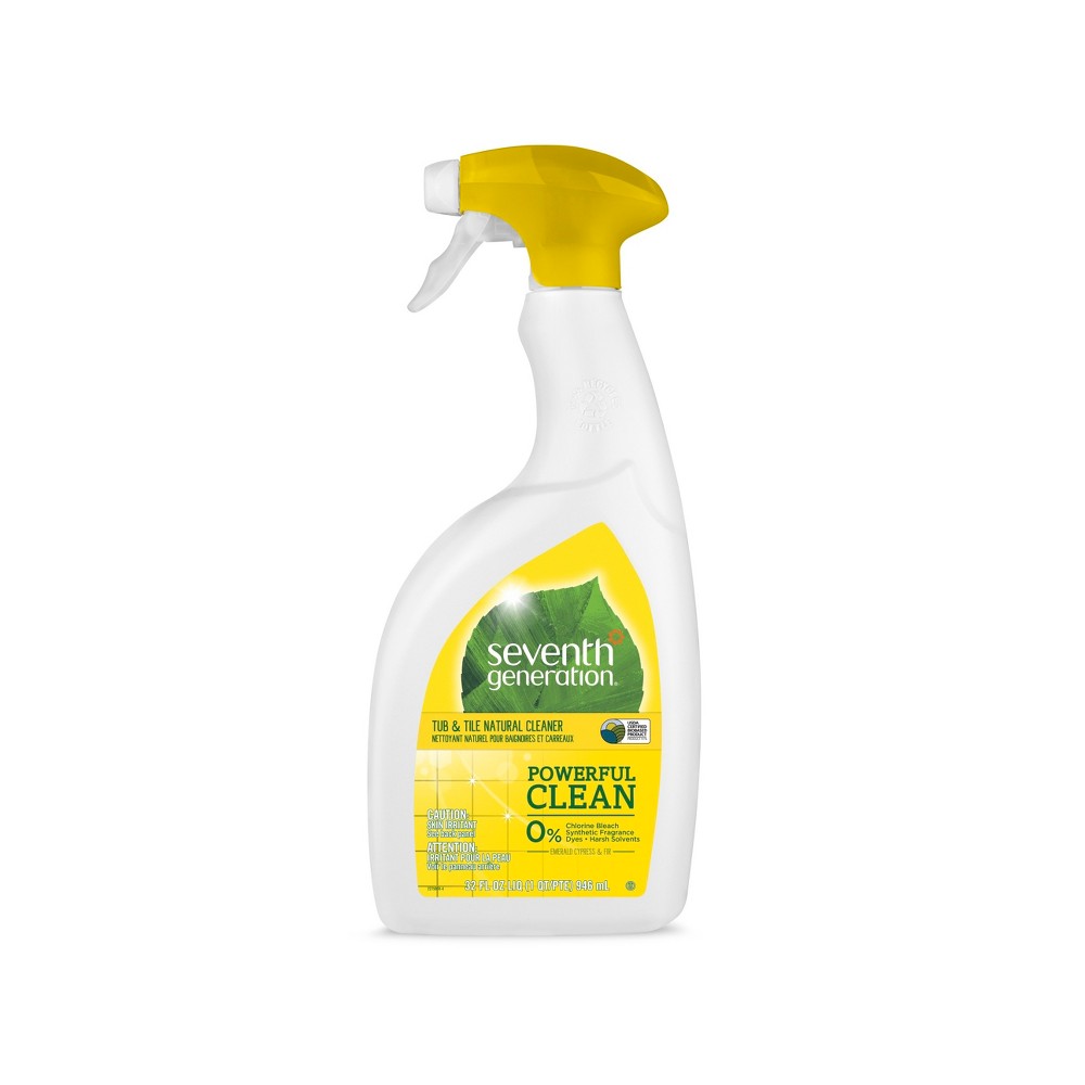 GTIN 732913227501 product image for Seventh Generation Emerald Cypress & Fir Natural Tub & Tile Cleaner 32 oz | upcitemdb.com