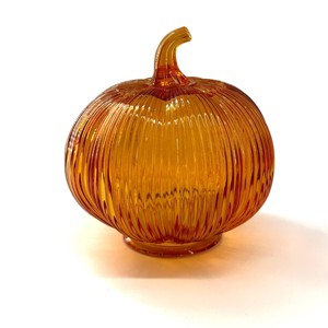 Glass LED Pumpkins Orange - Bullseye's Playground™ - 1 of 3