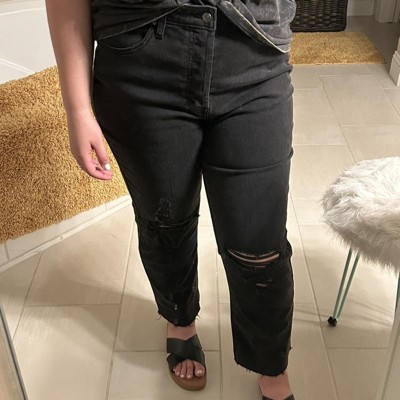 Target black distressed store jeans