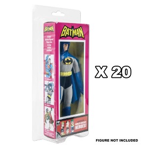 Figures Toy Company Set of 20 Clamshell Protective Cases for FTC or Mego DC Comics Boxed 8 Inch Figures - 1 of 2