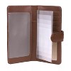 Julia Buxton Heiress Leather Pik-Me-Up Checkbook Keeper & Wallet - 2 of 3