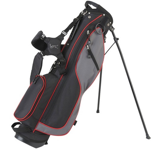 Men's Pinseeker Xt Tour Sunday Stand Bag '21 - Black/charcoal/red : Target